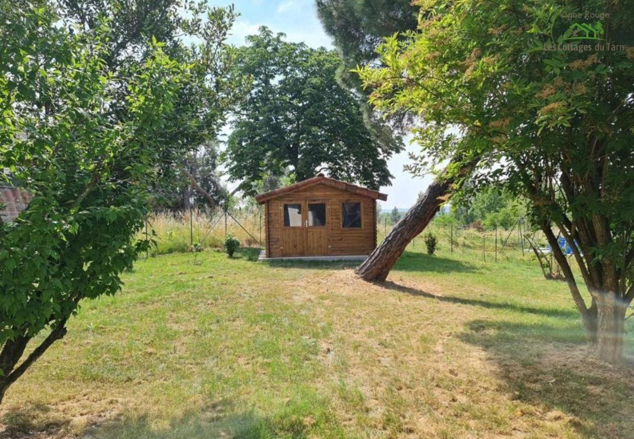 Le Cottage Nature Vigne Rouge Sauna Gaillac Entre Albi-Toulouse & Les Cottages Du Tarn Brens  Exterior foto