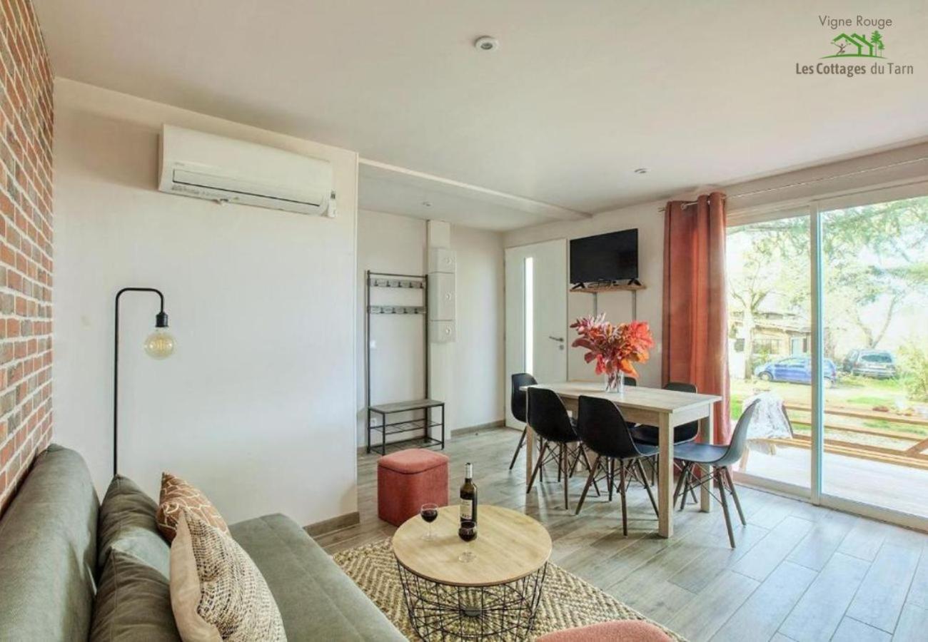 Le Cottage Nature Vigne Rouge Sauna Gaillac Entre Albi-Toulouse & Les Cottages Du Tarn Brens  Exterior foto